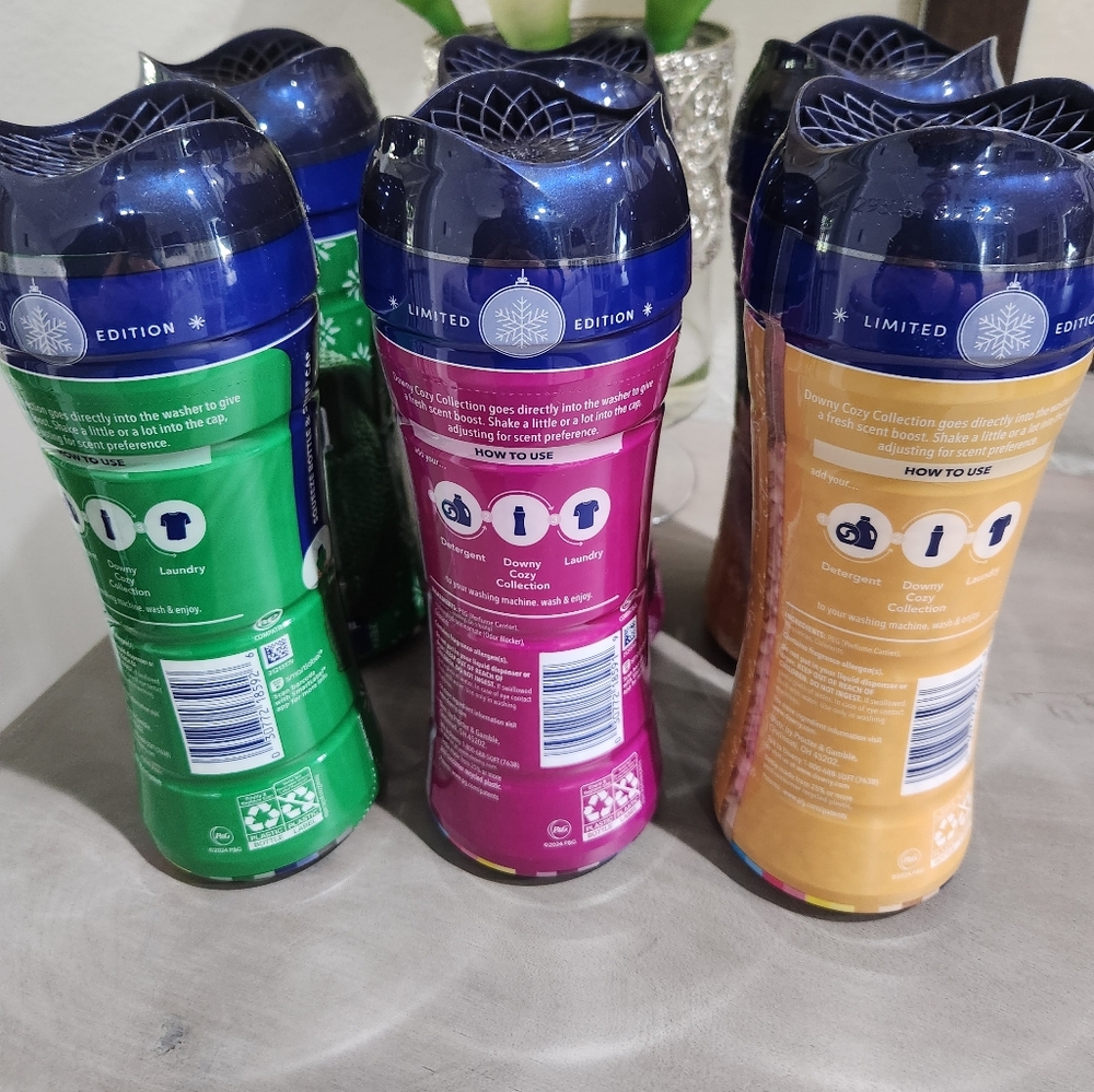6 New Downy‎ Limited Edition Cozy Holiday In Wash Scent Booster Beads - Picture 6 of 6